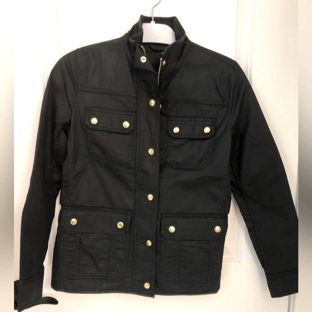J Crew Black jacket PXS